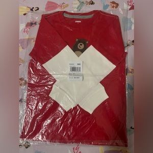 New top for valentines  day for little boy.